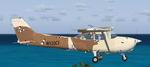 FS2004
                  Default Cessna 172 Desert Camo Textures only